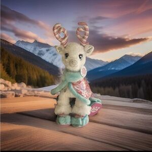 Two Build A Bears! Glisten Plush w/Cape And Shoes And Rainbow Friends Bear NWT